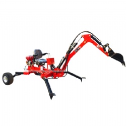 9HP Kohler mini ATV Backhoe with CE