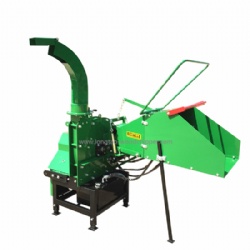 8 Inch Commercial Wood Chipper,Hydraulic Feeding Compact Wood Chipper
