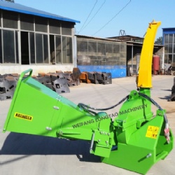 30 - 100 HP 6 Inch Chipper Shredder , 3 Point Hitch Home Wood Chipper with ce