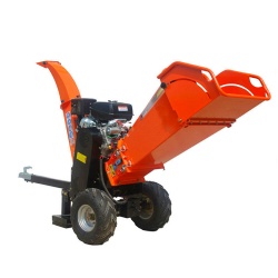 China factory supply 15hp gasoline self powered wood chipper for sale