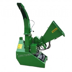 5 inch hydraulic feed wood chipper shredder for tree and branches CE approved