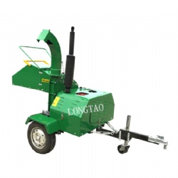 Hot sale 22hp 40hp 50hp self powered Diesel Wood Chipper Machine Hydraulic feeding Mobile wood chipper shredder