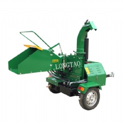 Hot sale small garden 22hp wood waste crusher machines diesel wood chipper shredder with hydraulic feeder