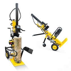 TUV CE APPROVED HYDRAULIC 22 TON LOG SPLITTER ELECTRIC HEAVY DUTY WOOD TIMBER CUTTER