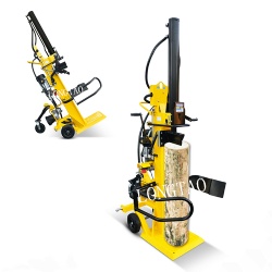 TUV CE APPROVED HYDRAULIC 22 TON LOG SPLITTER ELECTRIC HEAVY DUTY WOOD TIMBER CUTTER