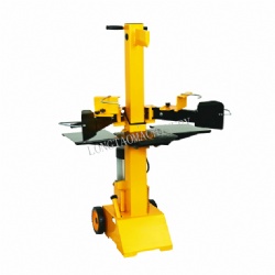 CE approved 6ton 7ton 8ton wood processor firewood vertical log splitter with electric motor
