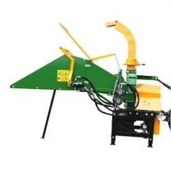 CE APPROVED WC-8H WOOD CHIPPER WITH HYDRAULIC FEEDING