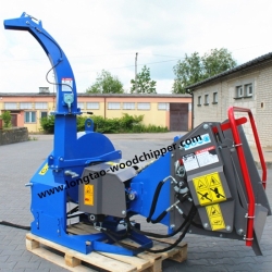 LONGTAO BX52R WOOD CHIPPER WITH HYDRAULIC ROLLER FEED GERMANY TUV CERTIFICATE