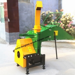 High Efficiency wc8h self feeding pto wood chipper with ce